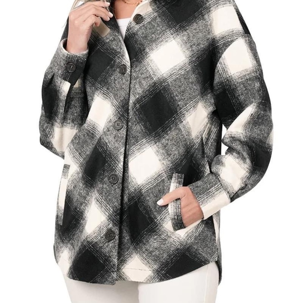 Boutique Plaid Shacket